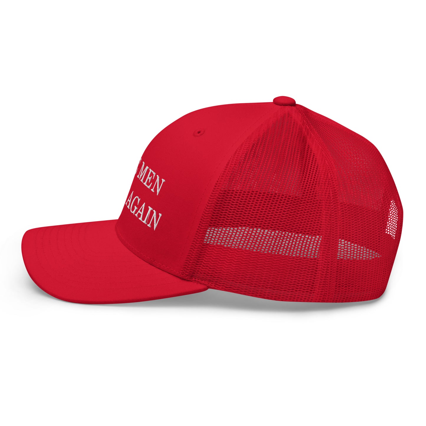 Red with white MMGA Hat