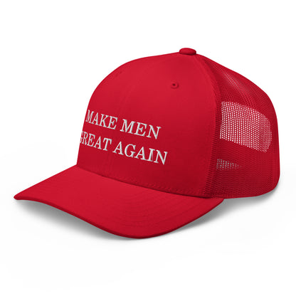 Red with white MMGA Hat